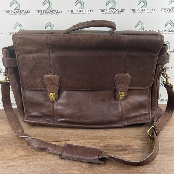 Vintage‎ Coach D8S-0546 Turnlock Leather